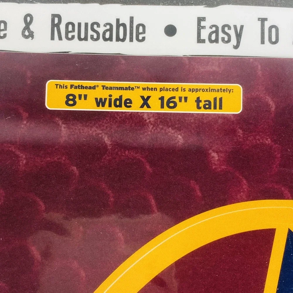 Cleveland Cavaliers Fathead Teammate Vinyl Decal Includes 4 Cavs Decals 8x16 NEW